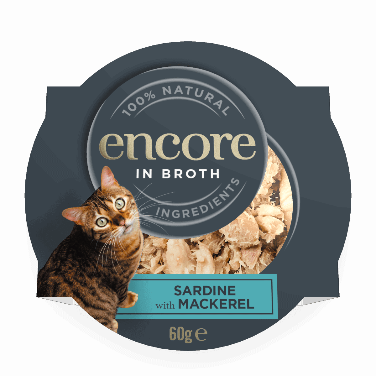 Sardine Mackerel Cat Food Encore Wet Cat Food Pot