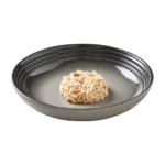 Isolated image of Encore chicke with beef cat food on a tray