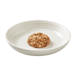 Isolated image of a plate of Encore tuna cat food