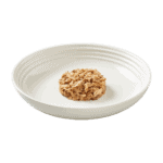 Isolated image of a plate of Encore tuna with salmon cat food