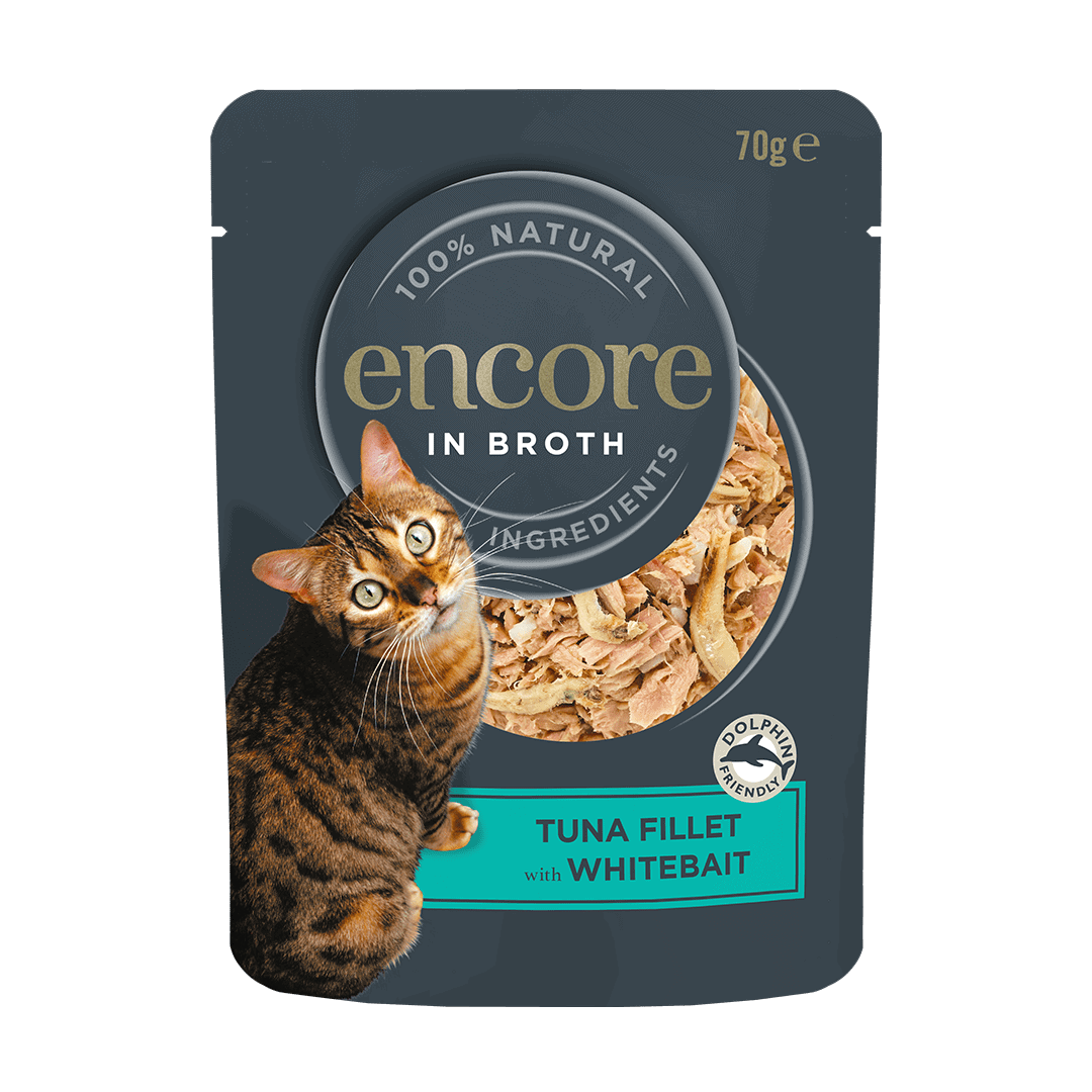 Tuna Fillet with Whitebait Cat Food | Wet Cat Food Pouch