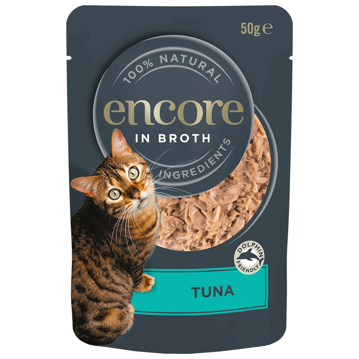 Tuna in Broth Pouches Luxury Cat Food Encore Pet Food